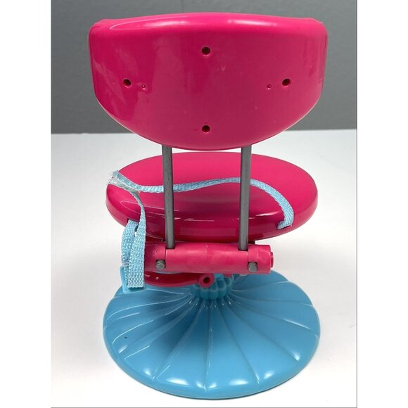 JOURNEY GIRLS Hot Pink Aqua SALON CHAIR & Cape Spray Bottle for 18" AG OG Dolls - Picture 3 of 8